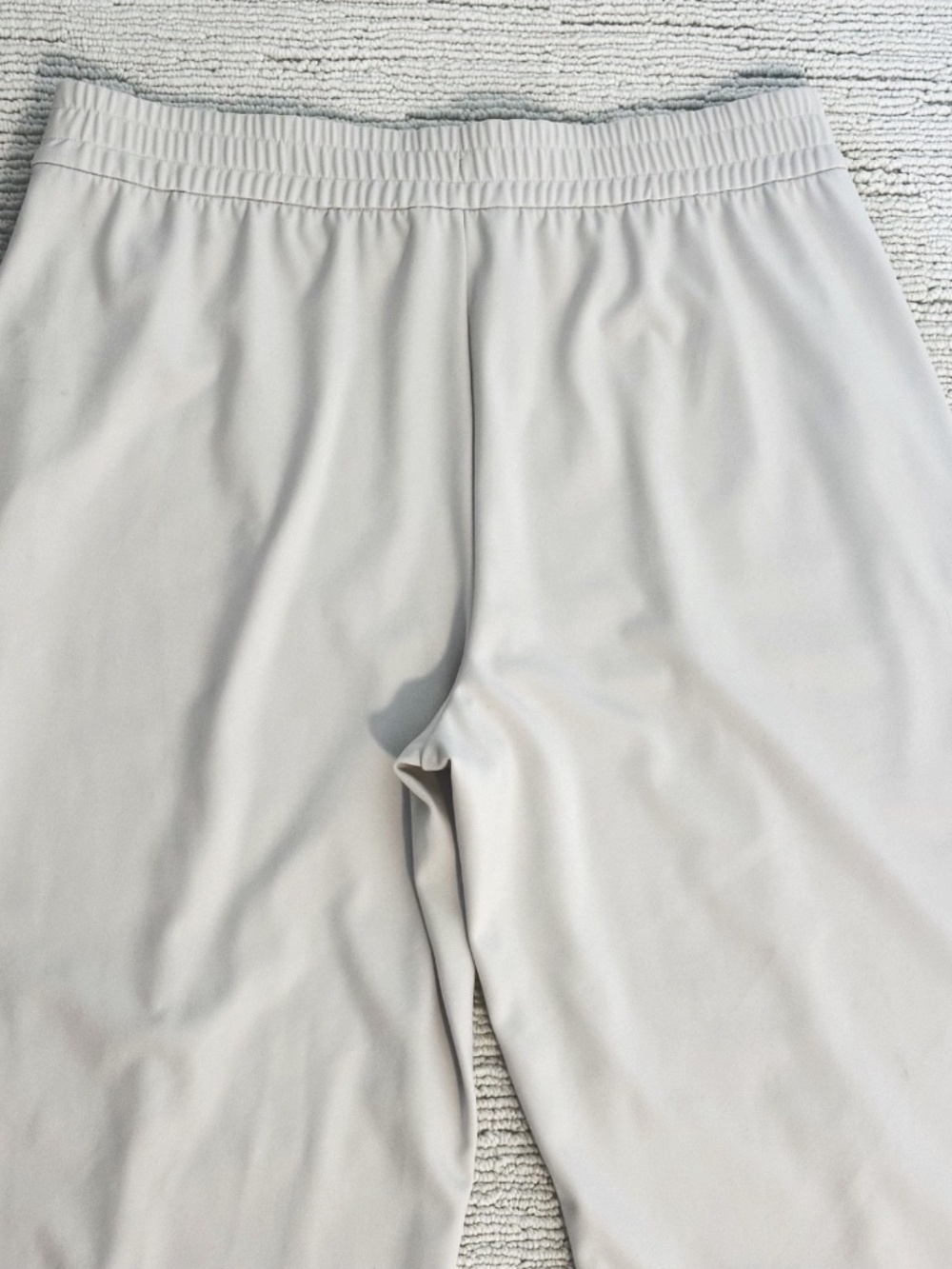ATHLETA Finish Line Womens XLT Cream Mid Rise Track Pants Travel Athleisure Tall - Picture 5 of 13